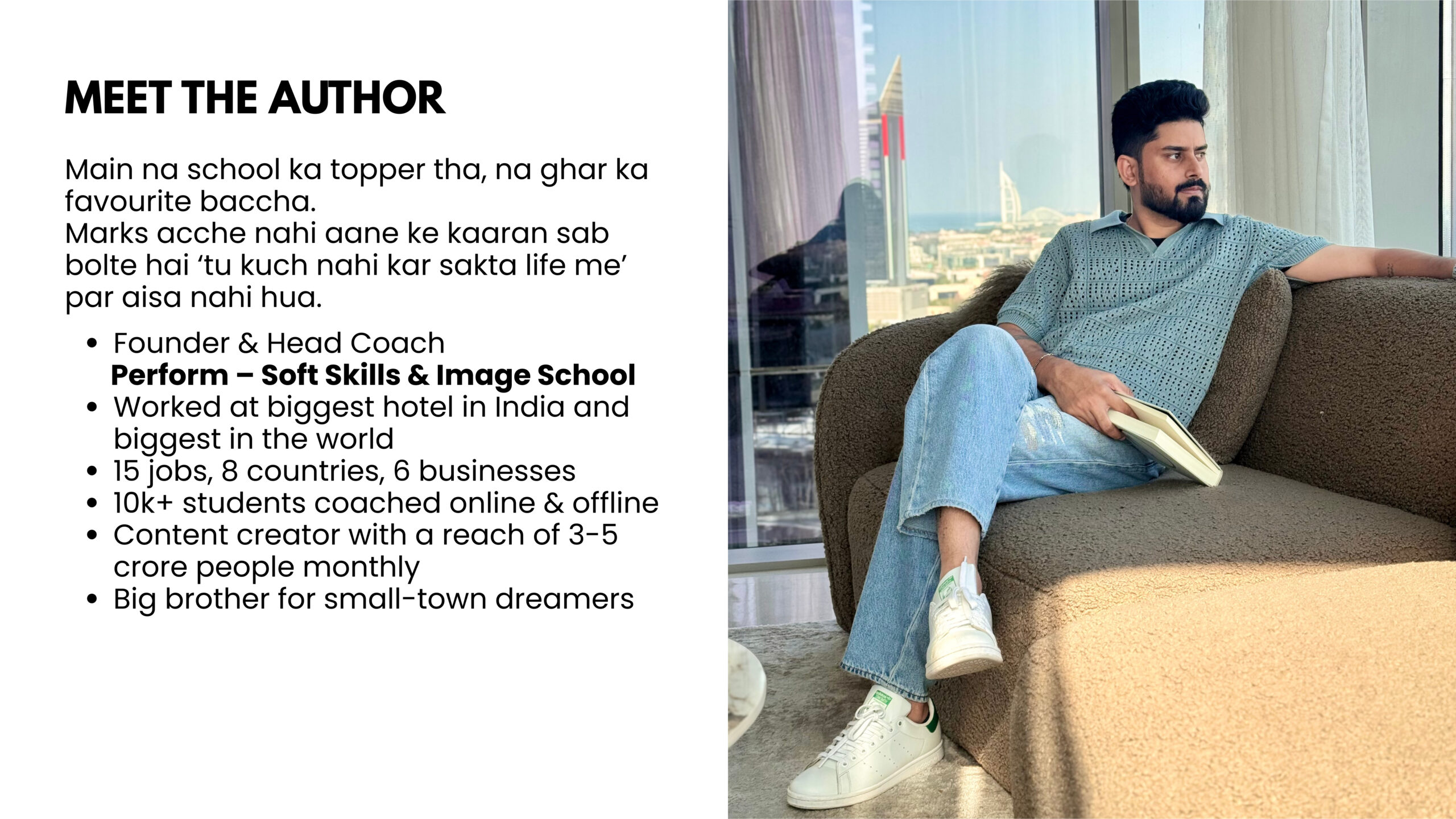 shut up and level up book landing page